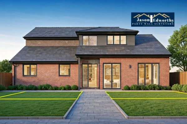 Home extension focusing on boundary line Devizes